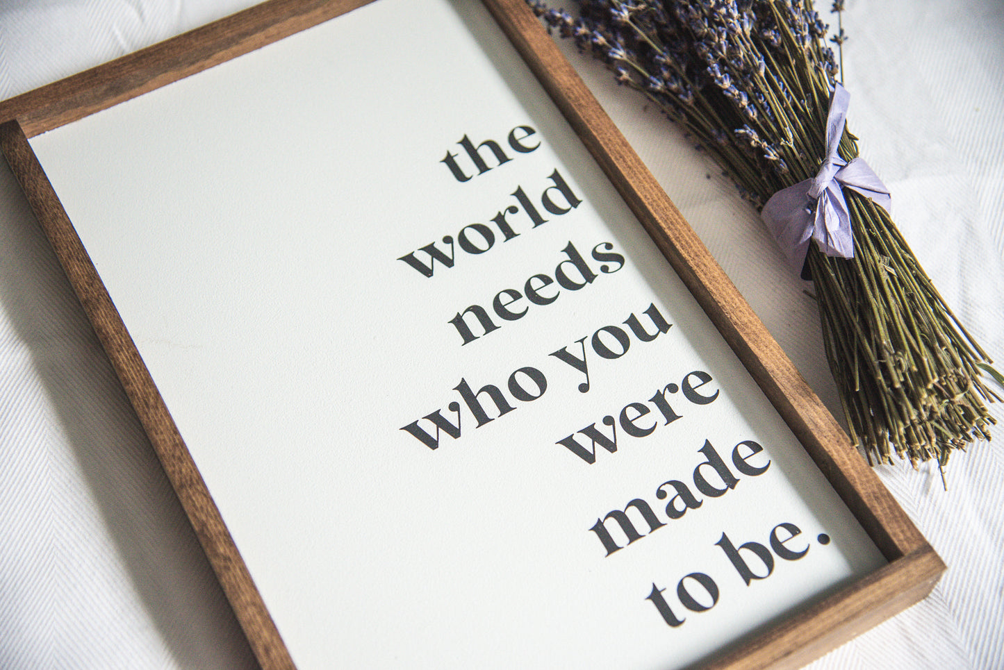 Who you were made to be - Small