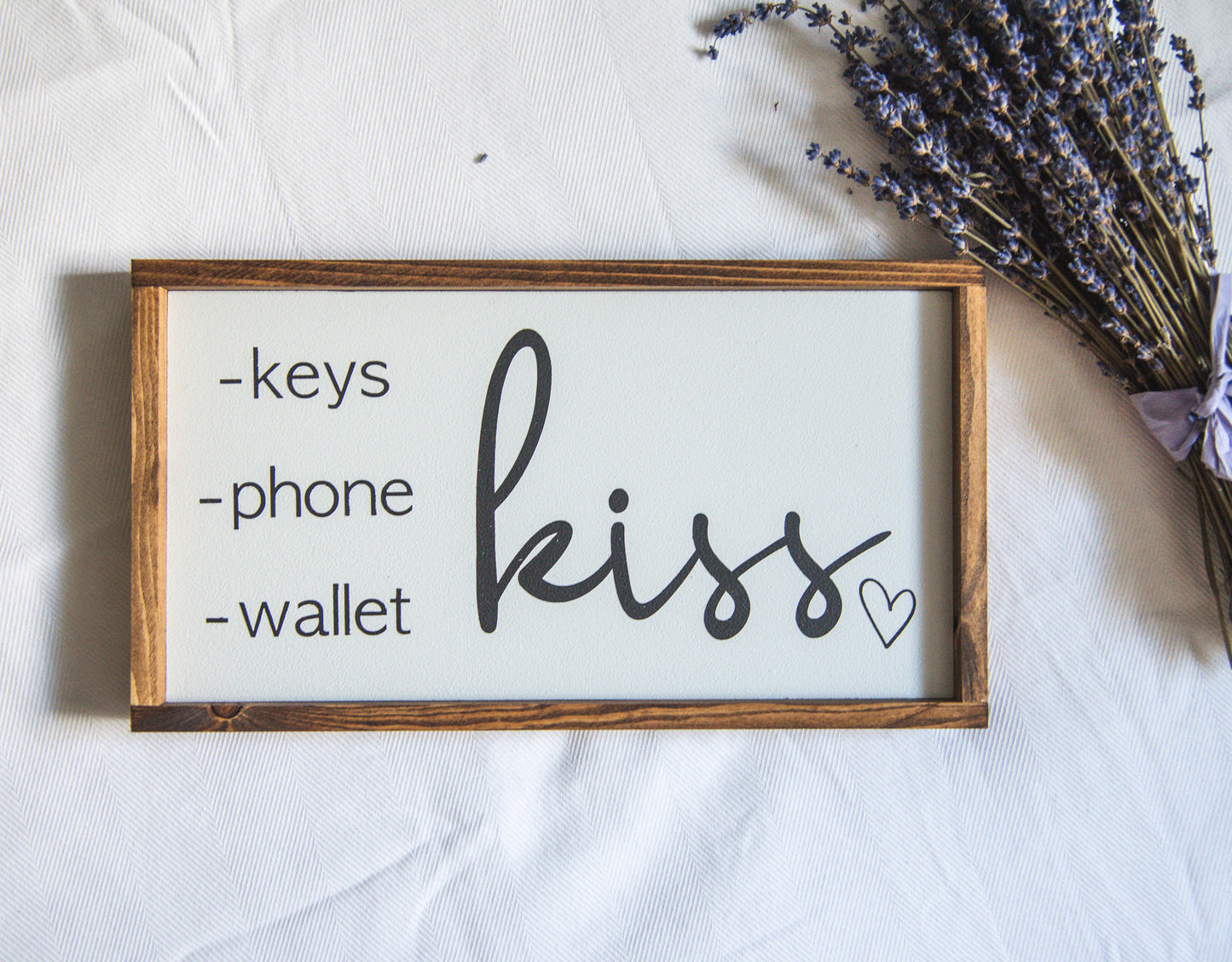 Keys, Phone, Wallet KISS